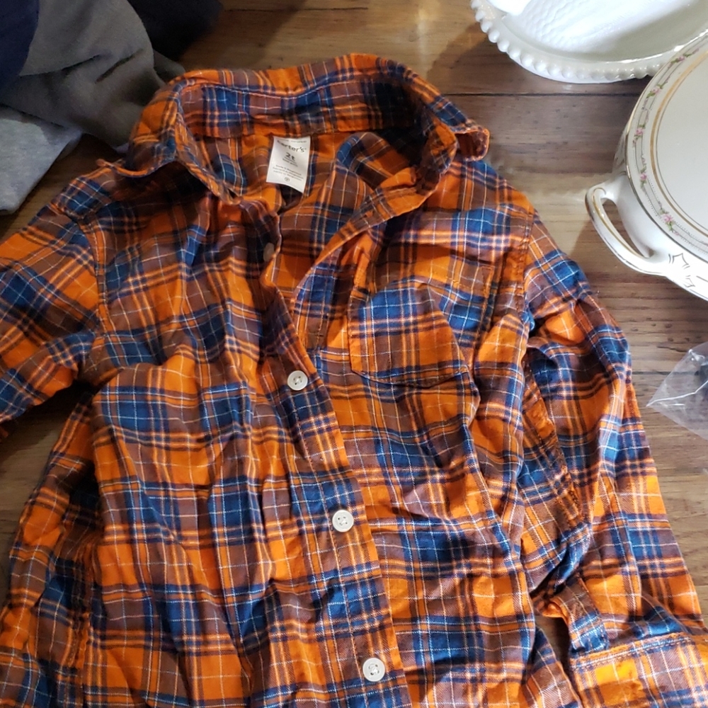Toddler button down